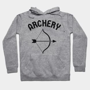 Simple Bow And Arrow Archery Archer Hoodie